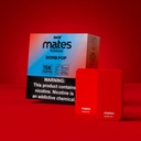 MATES BY CLICKMATE 5% DISPOSABLE POD 15000 PUFFS 2CT BOX OF 5