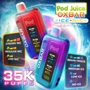 POD JUICE X OXBAR ICE-NIC CONTROL 5% DISPOSABLE 35000 PUFFS BOX OF 5