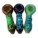 OILSEED TRIPPY GLASS HAND PIPE