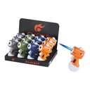 CLICKITMINI CARTOON TORCH LIGHTERS BOX OF 12