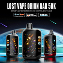 LOST VAPE ORION BAR 5% DISPOSABLE 50000 PUFFS BOX OF 5