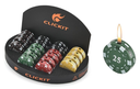 CLICKIT CASINO CHIPS FLAME LIGHTER #GH-7210 BOX OF 20