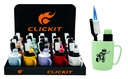 CLICKIT TOOTHBRUSH & CUP TORCH LIGHTER #GH-10821 BOX OF 20